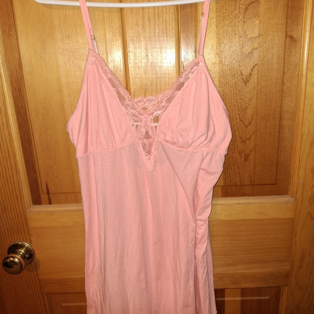 Victoria's Secret Pink Chemise with Lace Detailing